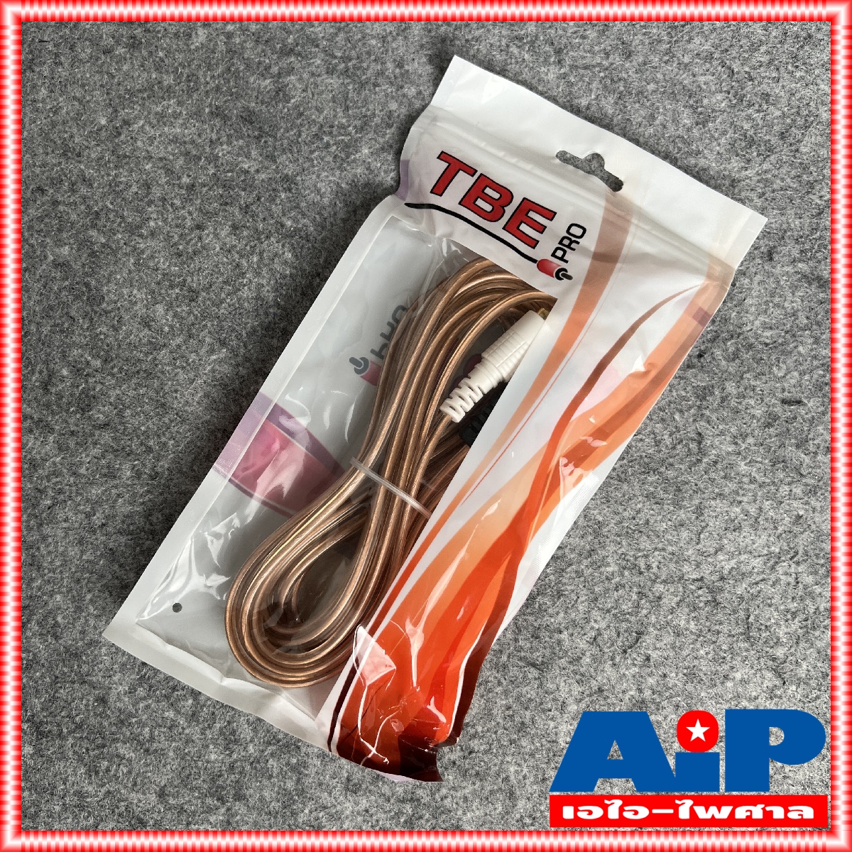 3เมตร TBE สาย TR-ST - RCA x2 สายสัญญาณ TR-STออกRCA ต่อ คอม เข้า มิกเซอร์ แอมป์ สาย สัญญาณ R224 เอไอ-ไพศาล