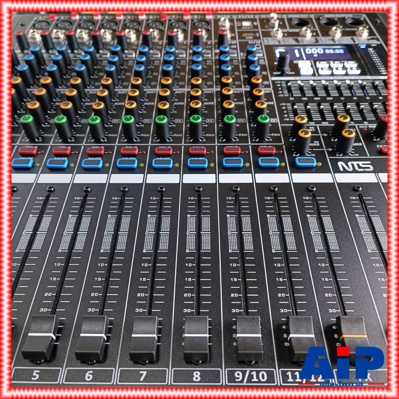 NTS TOP2-1250 POWERMIXER เอฟเฟคแท้ เพาเวอร์มิกเซอร์ มิกซ์NTS เครื่องเสียง เครื่องผสมสัญญาณเสียง เครื่องปรับแต่งเสียง MIX TOP2 1250 TOP21250 เอไอ-ไพศาล