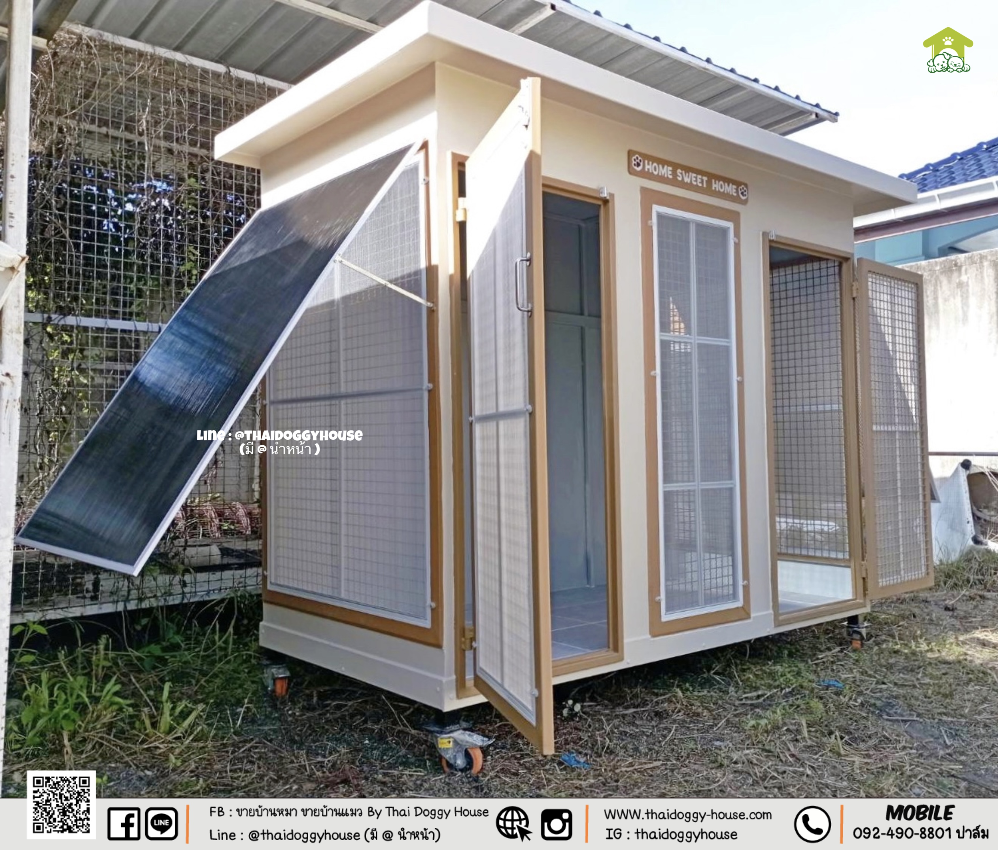 บ้านหมา บ้านแมว " 𝐁𝐎𝐗 𝐒𝐓𝐘𝐋𝐄 𝐁𝐘 𝐓𝐇𝐀𝐈 𝐃𝐎𝐆𝐆𝐘 𝐇𝐎𝐔𝐒𝐄 "