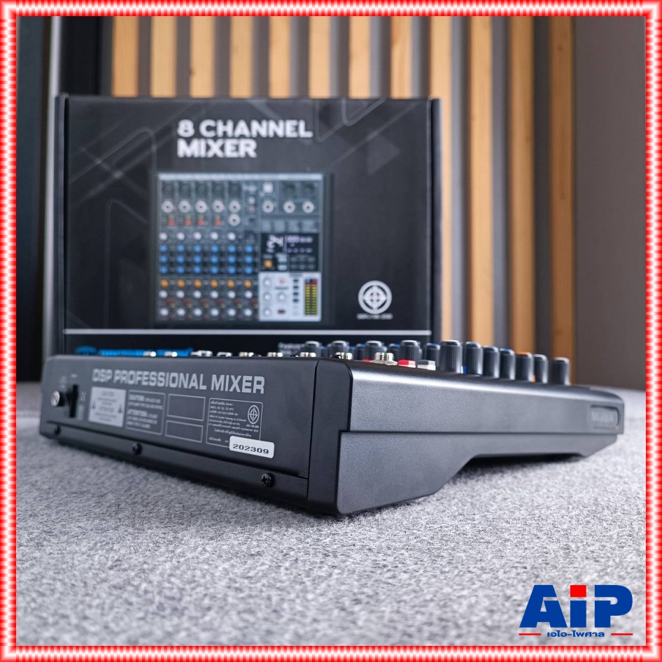 PROEUROTECH SC-8FX MIXER มิกซ์ มิกเซอร์ เครื่องเสียง เครื่องปรับแต่งเสียง โปรยูโร่เทค รุ่น SC 8FX SC8FX PRO EUROTECH เอไอ-ไพศาล