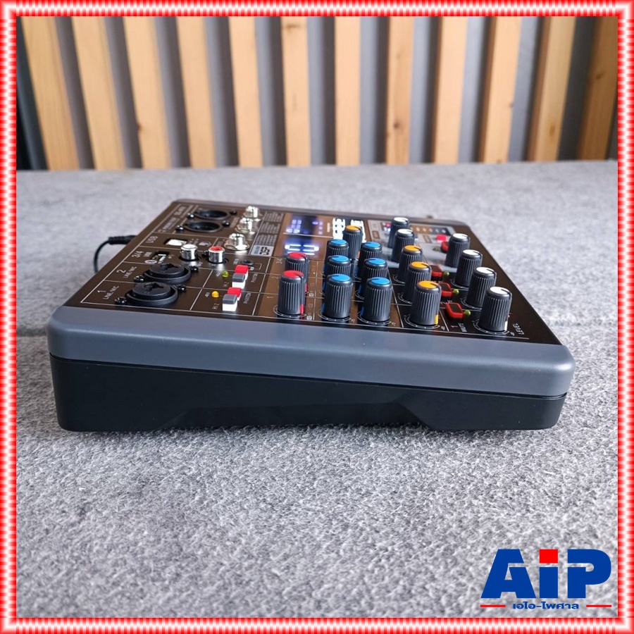 PROEUROTECH SD-4FX MIXER มิกซ์ มิกเซอร์ MIX เครื่องเสียง เครื่องปรับแต่งเสียง มิกซ์ PRO EUROTECH SD 4FX SD4FX เอไอ-ไพศาล