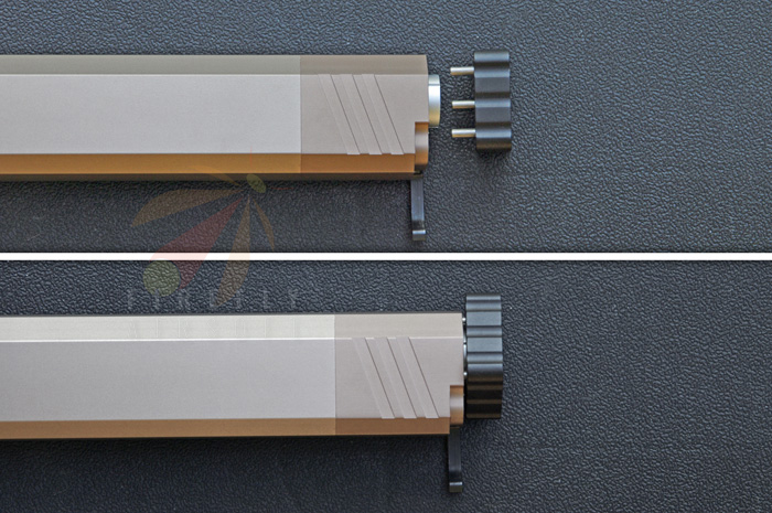 ACE1 ARMS OSP RANGE UP SUPPRESSOR 7" FDE