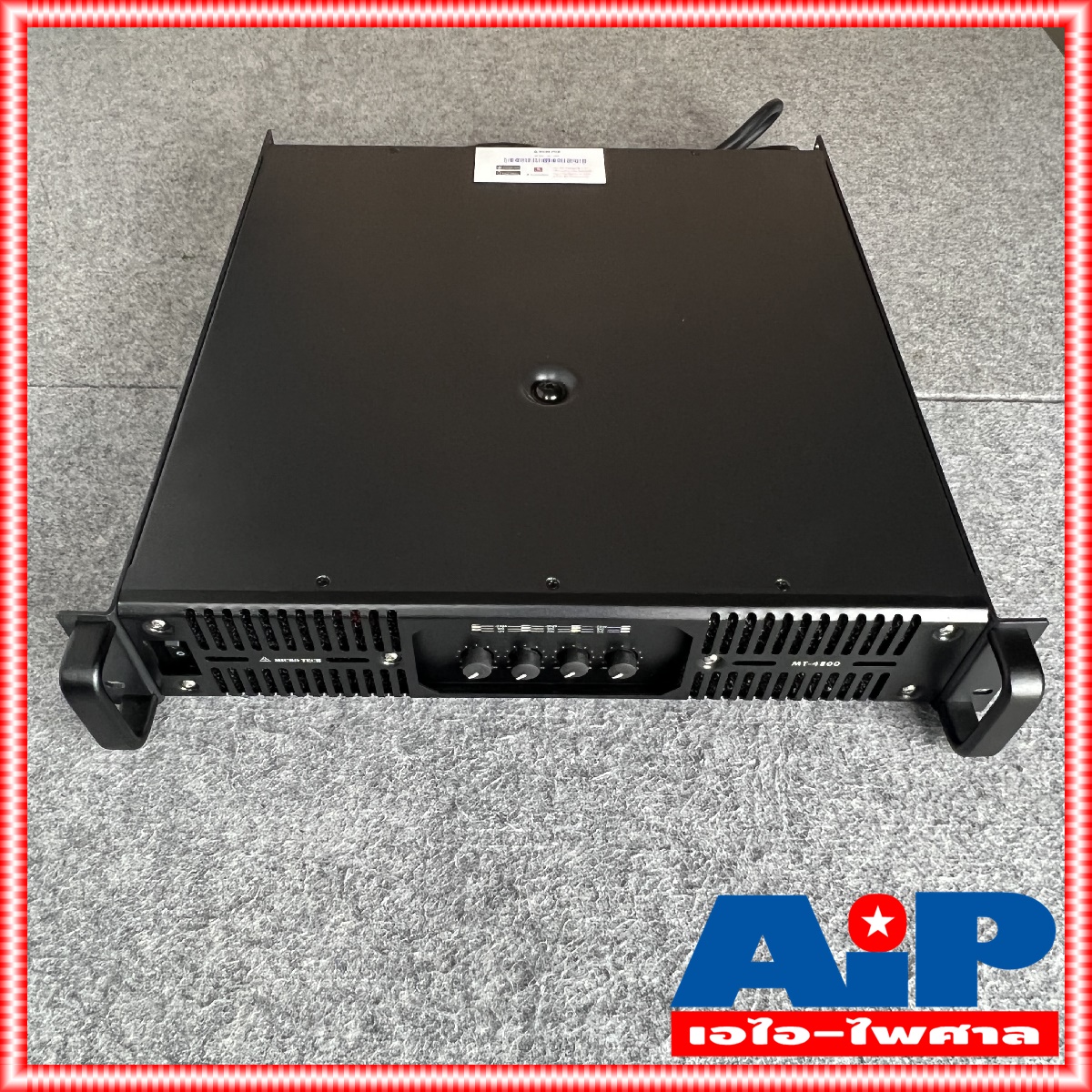 MICROTECH MT-4800 power amp 4CH กำลังวัตต์ 800W ที่ 8โอห์ม / 1200W ที่ 4โอห์ม คลาส H ไฟ 2 สเต็ป MT4800 MT 4800 MICRO TECH +++ ไมโครเทค เอไอ-ไพศาล