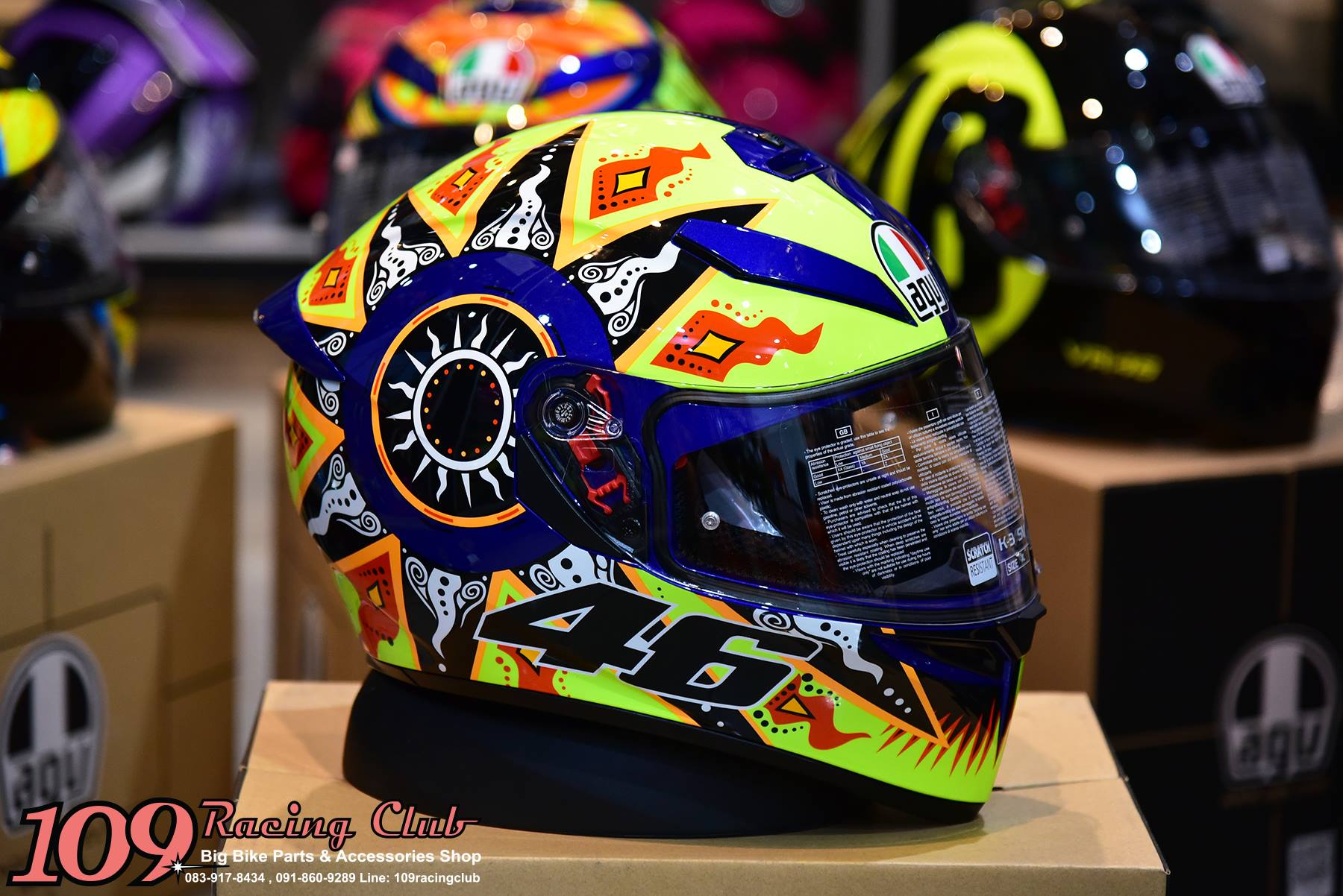 AGV K3-SV Rossi 2002