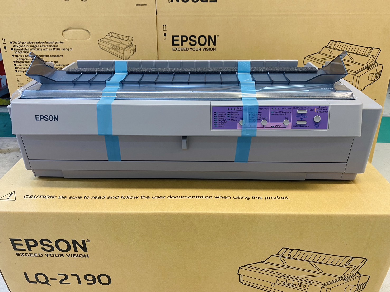 PRINTER EPSON LQ-2190 รับประกัน หัวพิมพ์ 2 ปี ตัวเครื่อง 1 ปี