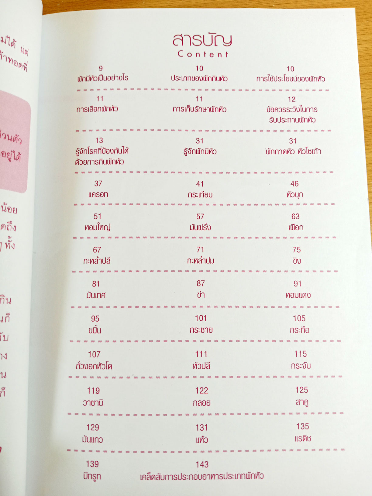 กินผักหัว กินกันโรค