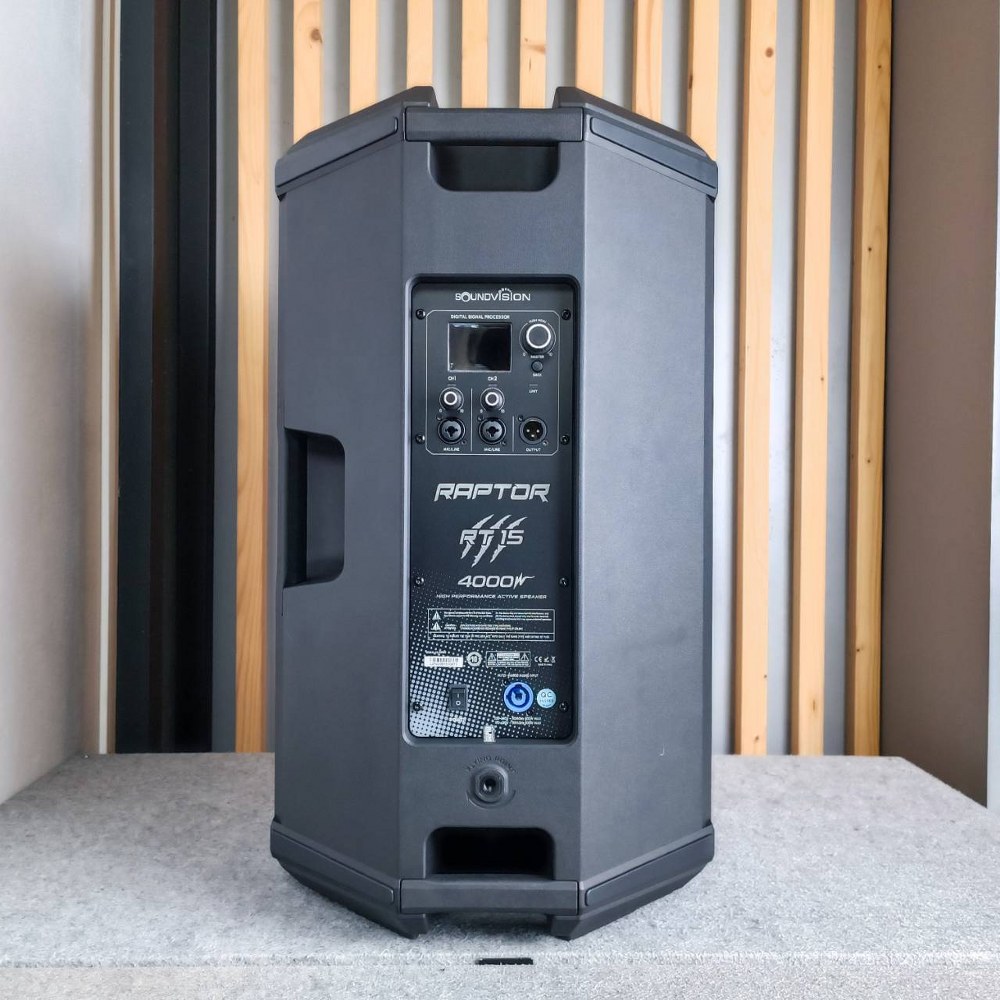 SOUNDVISION RT-15 ตู้ลำโพง ACTIVE 15นิ้ว ตู้ลำโพง 2 ทาง 15 นิ้ว แอมป์ในตัว 4000 วัตต์ RT 15 RT15 เอไอ-ไพศาล