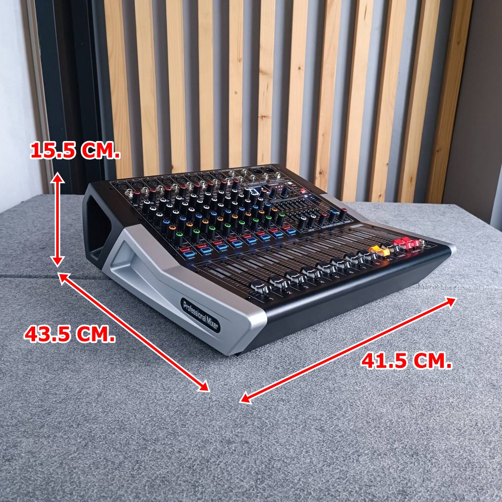 PROEUROTECH PMX-8500FX POWERMIXER+บูลทูส โปรยูโรเทค PROEURO TECH PMX 8500FX PMX8500FX เอไอ-ไพศาล
