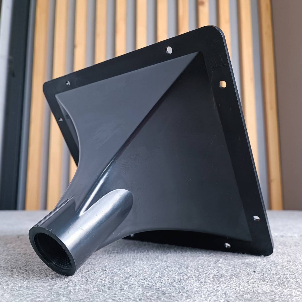 1อัน ปากฮอร์น เกลียว JH5258 ปากแหลม 8.5x8.5 นิ้ว ปากไดร์เวอร์ คอ1นิ้ว 8.5 x 8.5 " แบบขันเกลียว 8นิ้วครึ่ง x 8นิ้วครึ่ง JH 5258 เอไอ-ไพศาล