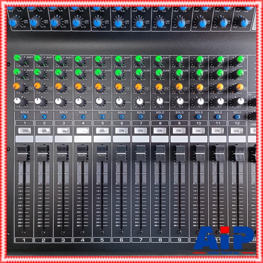 PROEUROTECH PMX-P12450FX POWERMIXER+บูลทูส เพาเวอร์มิกเซอร์ รุ่นใหม่ โปรยูโรเทค 12 ช่อง 450 วัตต์ PMX P12450 FX PMXP12450FX เอไอ-ไพศาล