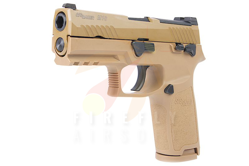 SIG Sauer M18 P320 Green Gas Airsoft Pistol - TAN (by SIG AIR & VFC)