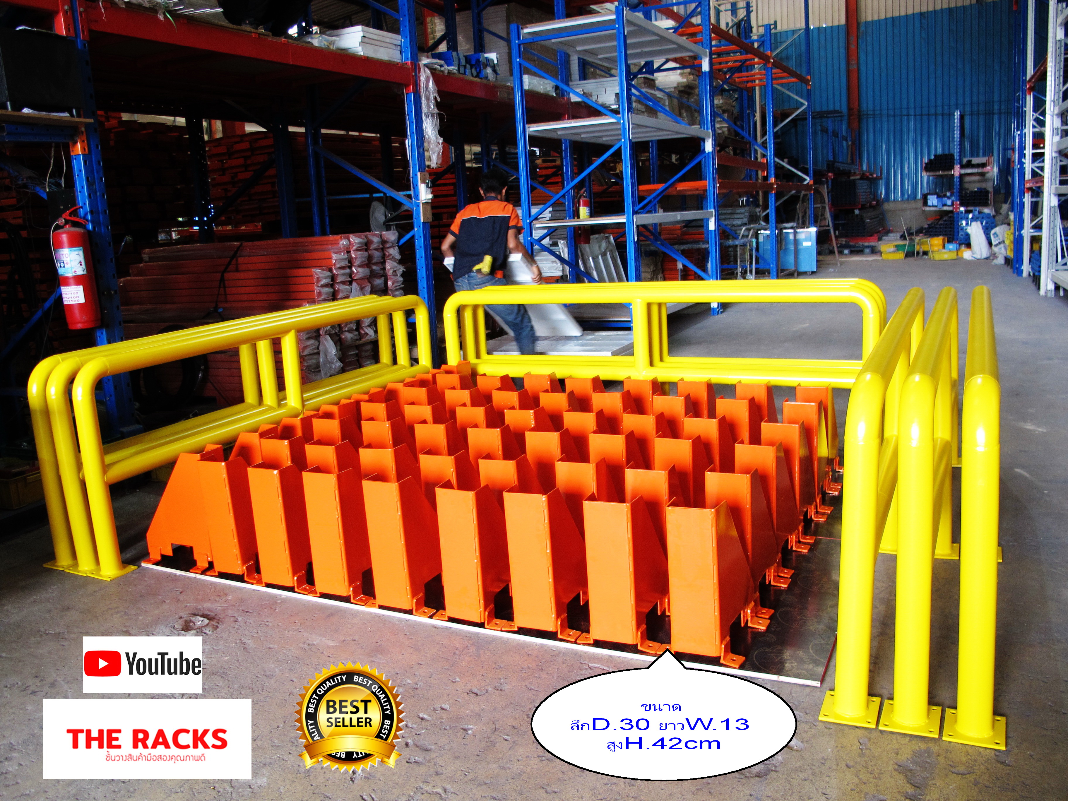 กันชนเสาRackingมือสองสภาพใหม่มาก 550.บ