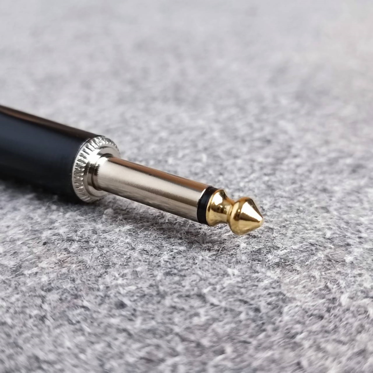 แพ็ค4ตัว ด้ามตรง TADA GYJ-01BK phone mono ดำ ปลั๊กไมค์โมโน แจ็คไมค์monoตัวผู้ GYJ 01BK GYJ01BK เอไอ-ไพศาล