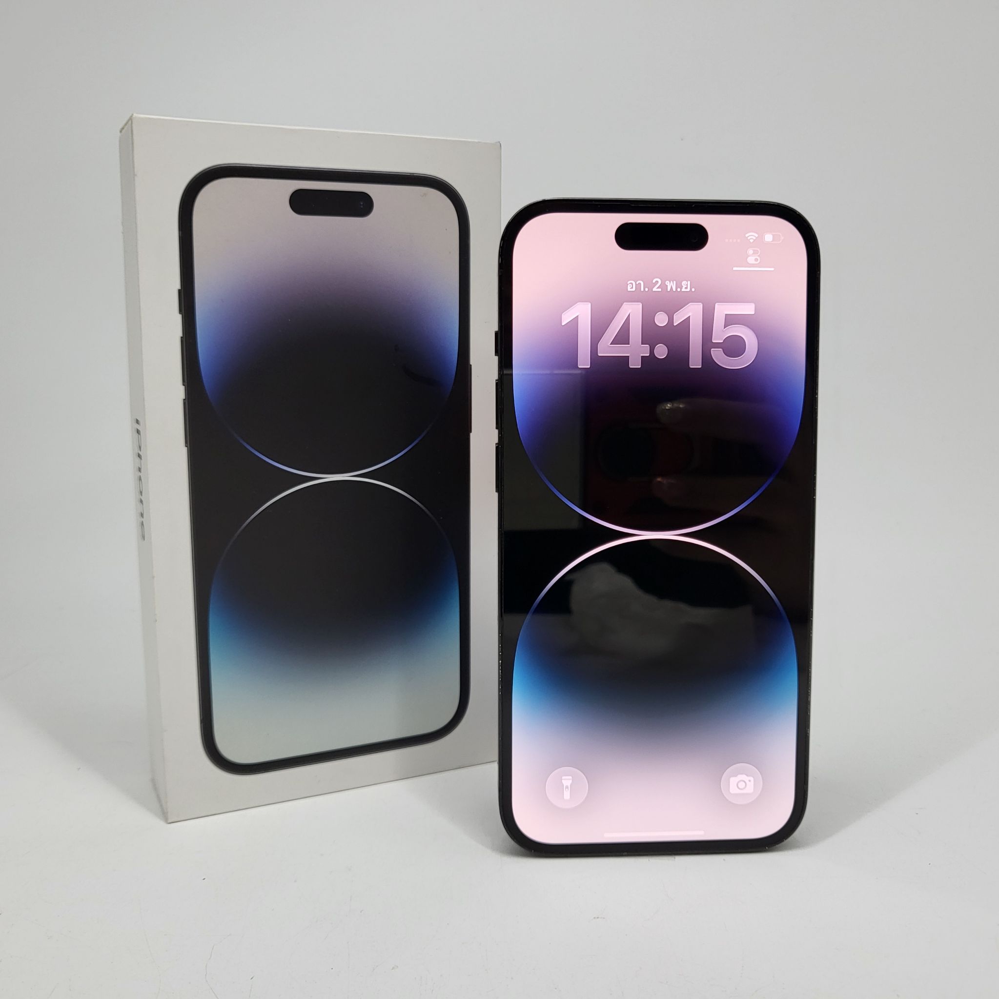 iPhone 14 Pro 128GB Space Black ครบกล่อง แบต100% สภาพดี ราคาสุดคุ้ม