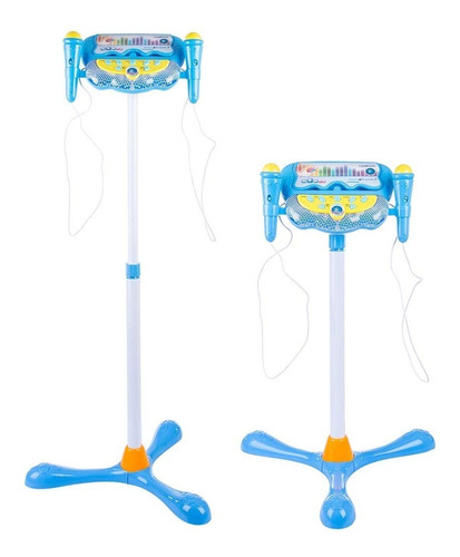 HK-6018 ของเล่นเด็กไมค์โครโฟนคีย์บอร์ดขาตั้ง กล่องละ