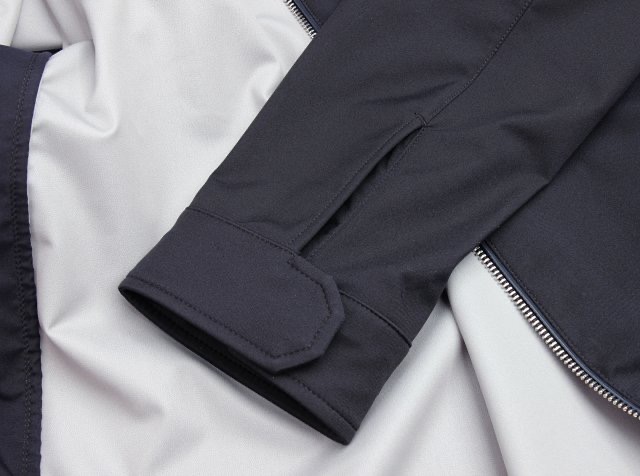 **do** เสื้อคลุม Zegna MOTORIN 100CC MICROFIBER BLOUSON สินค้าใหม่ ของแท้