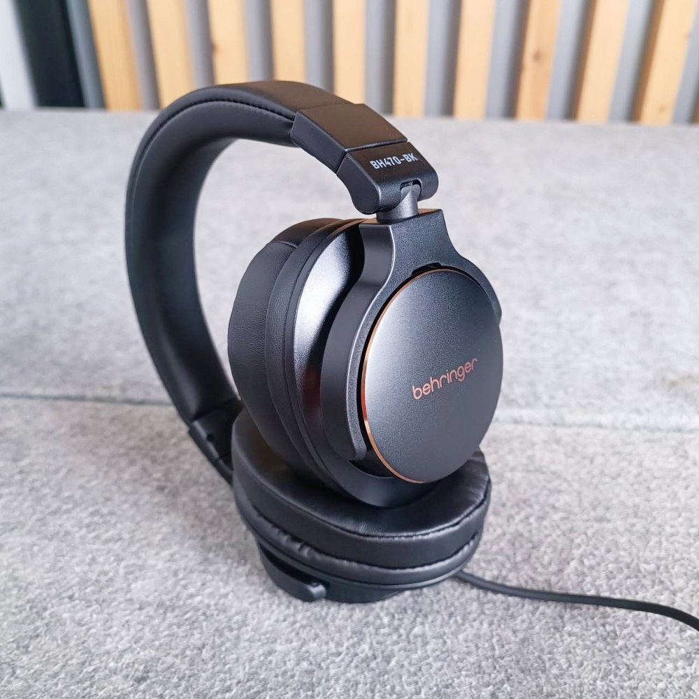 สีดำ BEHRINGER BH-470 หูฟัง BH470 HEADPHONE BH 470 หูฟังครอบหู มอนิเตอร์ สตูดิโอ เอไอ-ไพศาล +++