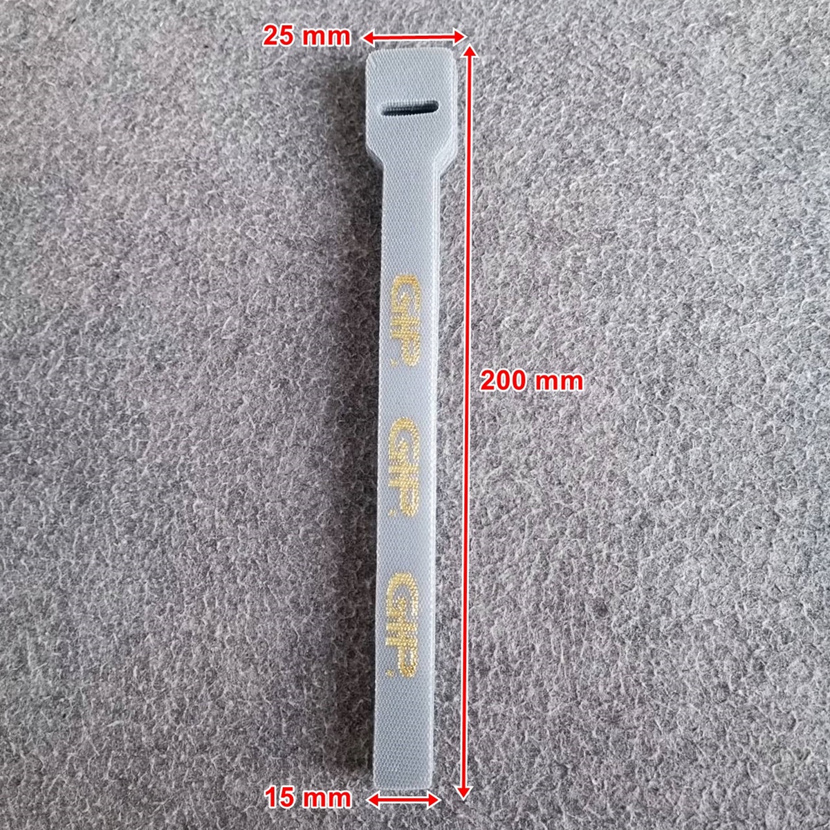 รุ่นใหม่ แพ็ค20เส้น สายรัดGIP สายรัดอเนกประสงค์ เข็มขัดสายไฟ สายรัด สายสัญญาณ สายลำโพง เอไอ-ไพศาล