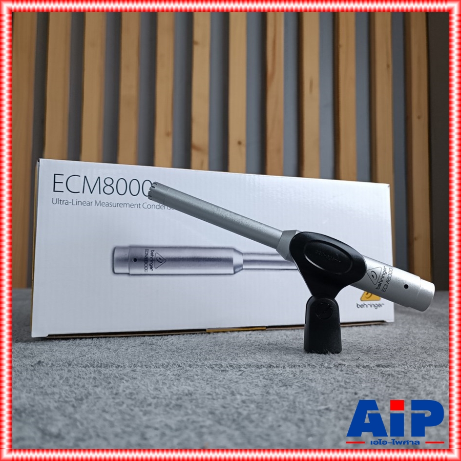 BEHRINGER ECM8000 ไมค์RTA ไมโครโฟน ECM 8000 ECM-8000 ไมค์ใช้งานในระบบเครื่องเสียง MID ไมค์RTA-M เอไอ-ไพศาล +++
