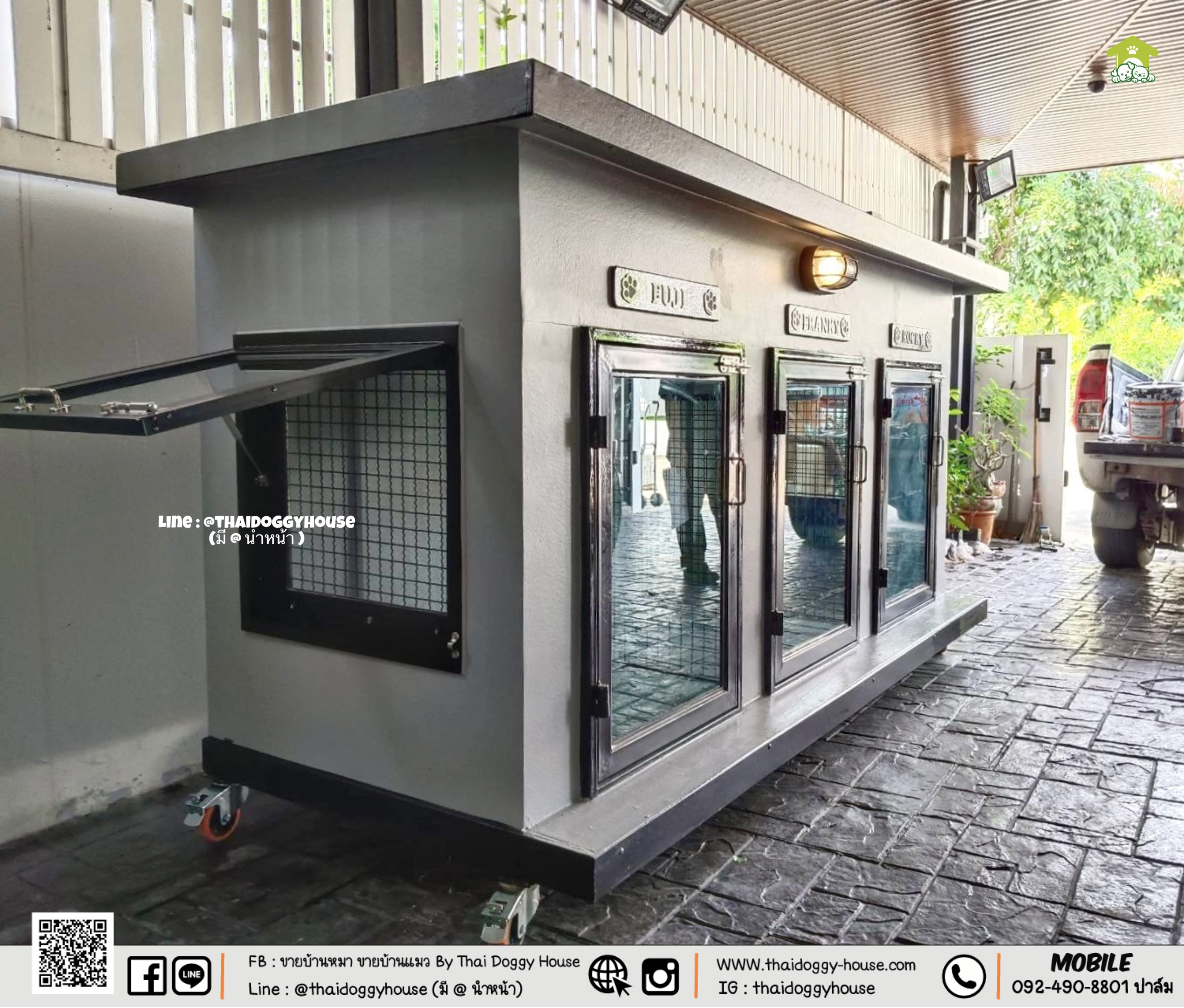 🏡 บ้านหมา บ้านแมว " 𝐁𝐎𝐗 𝐒𝐓𝐘𝐋𝐄 𝐁𝐘 𝐓𝐇𝐀𝐈 𝐃𝐎𝐆𝐆𝐘 𝐇𝐎𝐔𝐒𝐄