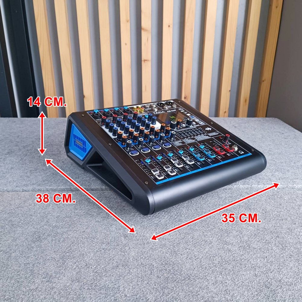 TADA AM-Q4P powermixer 350 watt EFX USB บลูทูส TA DA มิกเซอร์อนาล็อก AM Q4P ธาดา AMQ4P เอไอ-ไพศาล