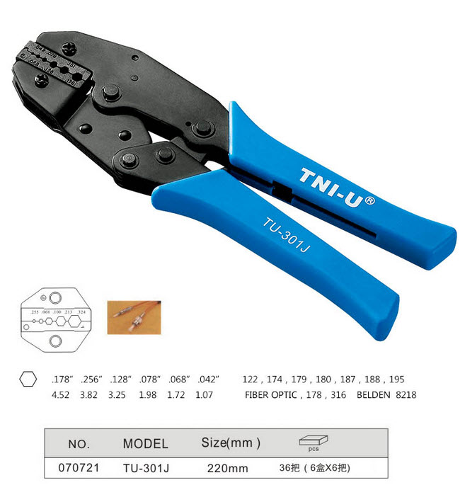 TNI-U TU-301J Telecommunications Line Pressing Pliers