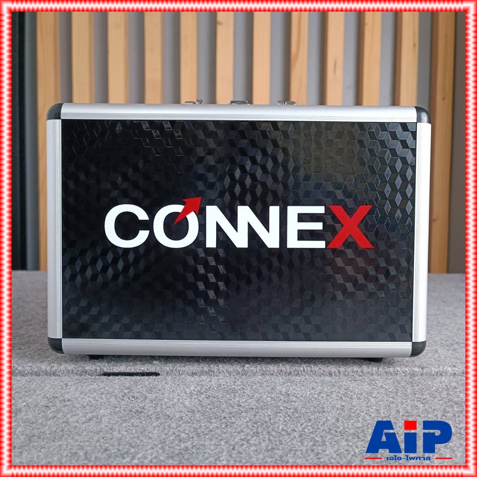 พร้อมกระเป๋าไมค์ CONNEX + PROPLUS RM888 ไมค์ลอย คู่ ด้ามโลหะ UHF ปรับความถี่ได้ ความถี่ใหม่ กสทช RM-888 เครื่องรับเล็ก PRO PLUS RM 888 ไมค์ลอย UHF ใช้ถ่าน AA จูนความถี่ได้ เอไอ-ไพศาล +++