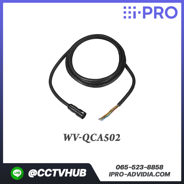 Camera Accessories I-Pro รุ่น WV-QCA502 Multi cable with pre-stripped wires