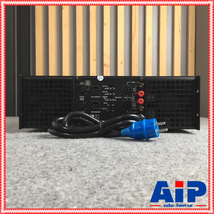 PROEUROTECH I-2000B POWERAMP เพาเวอร์แอมป์คลาส TD ภาคจ่ายไฟหม้อแปลงทอรอยด์ 2000W.x2 8Ohm เอไอ-ไพศาล