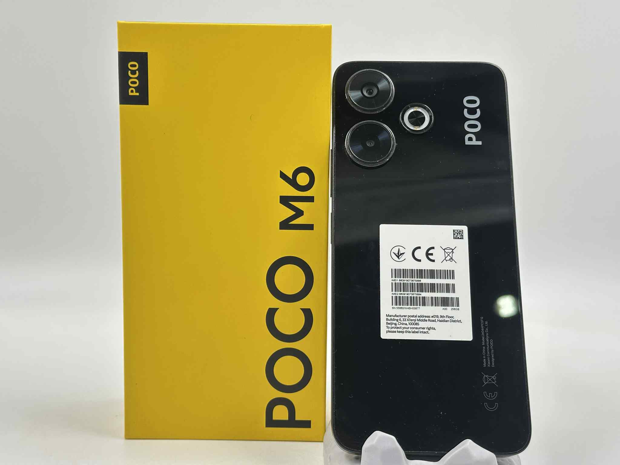 🌞 POCO M6 Ram 8+256 GB Black🌞