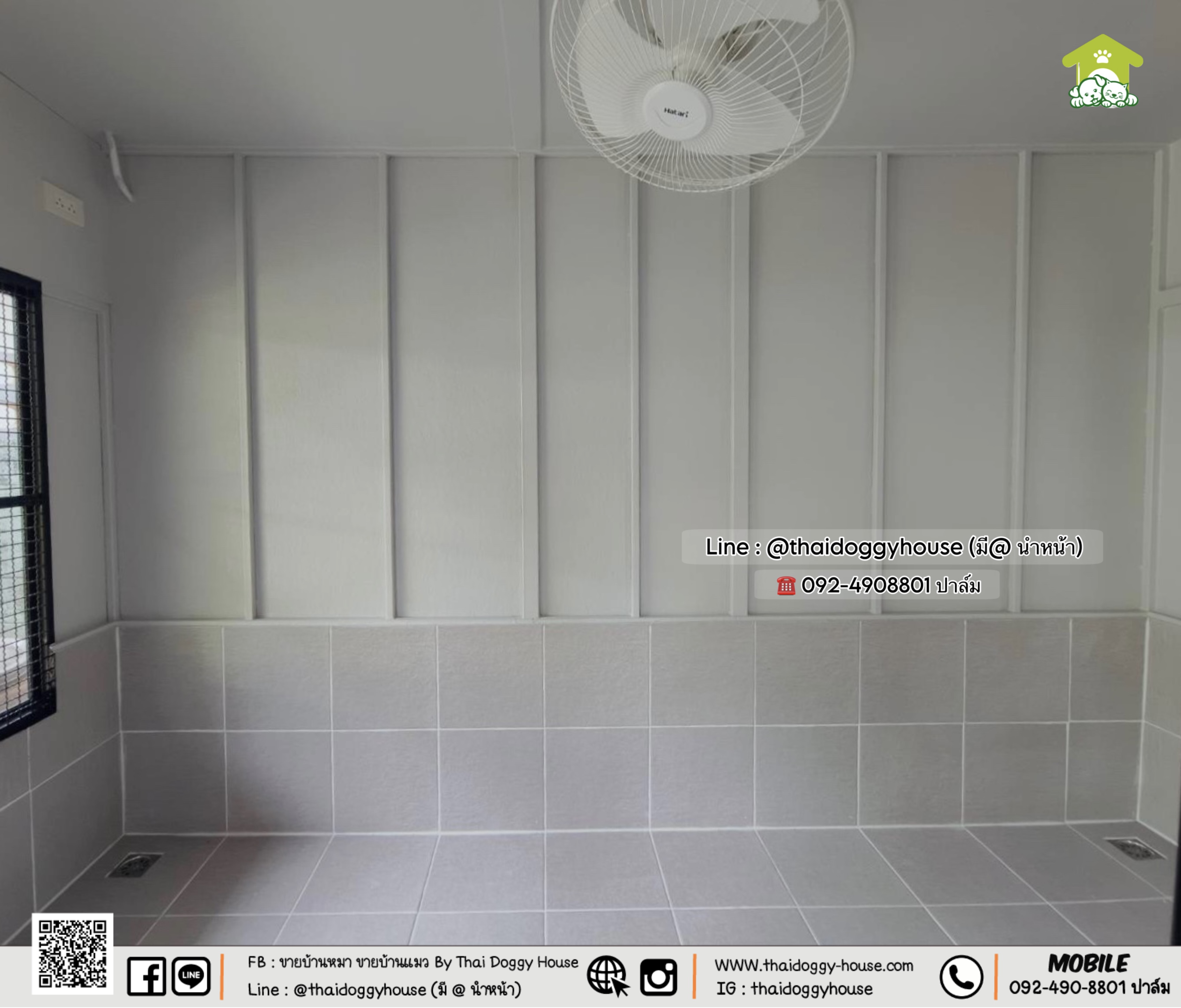 บ้านหมา บ้านแมว บ้านสัตว์เลี้ยง 𝐓𝐡𝐚𝐢 𝐝𝐨𝐠𝐠𝐲 𝐡𝐨𝐮𝐬𝐞 แบบบ้าน 𝐁𝐎𝐗 𝐒𝐓𝐘𝐋𝐄 ✨