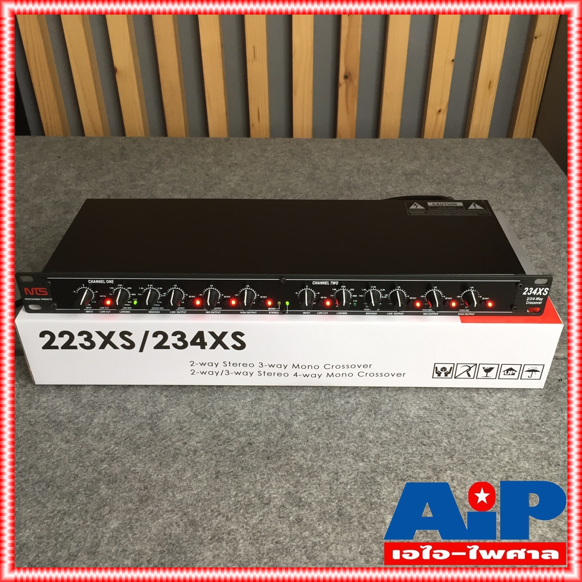 NTS 234XS crossover เอ็นทีเอส Cossover 234XS ครอสโอเวอร์ รุ่น 234 ครอส2/3ทาง ครอสตัดเสียง เอไอ-ไพศาล