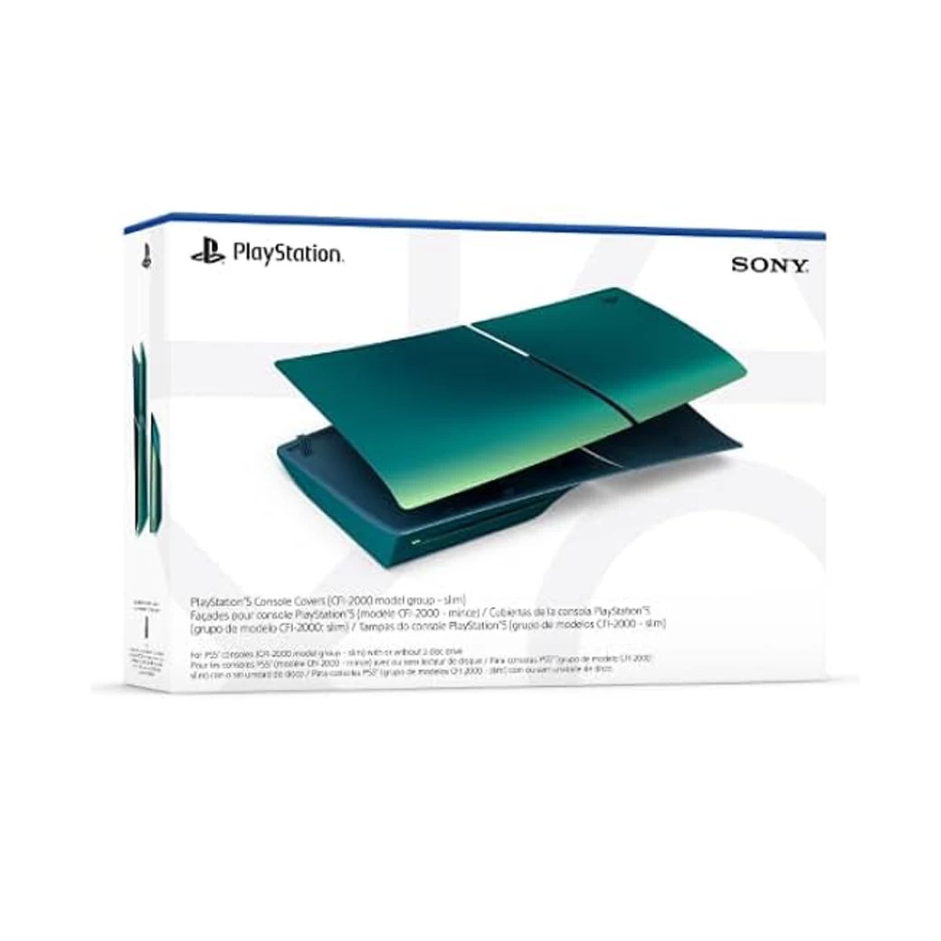 Sony PlayStation5 Slim Console Covers - Chroma Teal