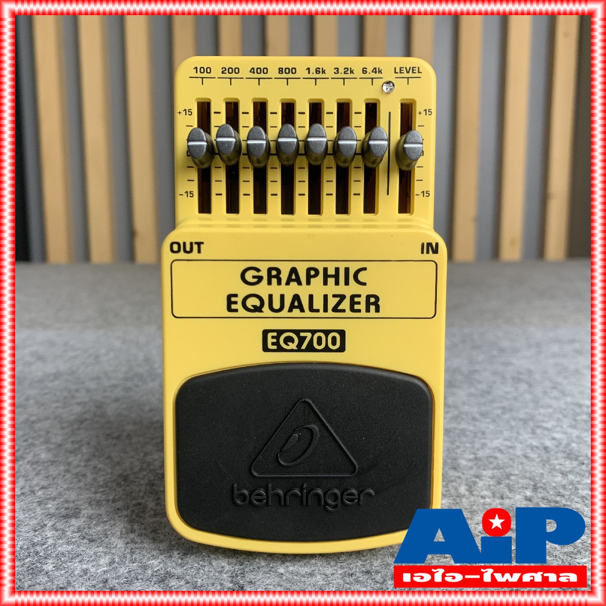 BEHRINGER EQ700 เอฟเฟคกีต้าร์ Graphic Equalizer EQ-700 EQ 700 เอไอ-ไพศาล +++