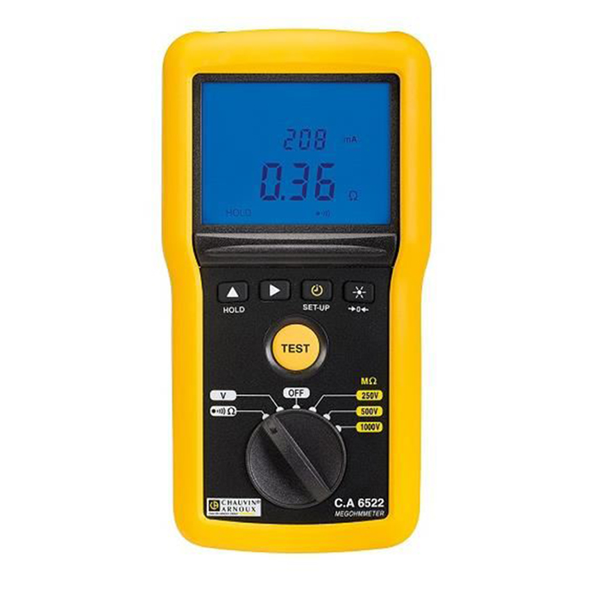 CA6522 1kV Insulation Tester เครื่องวัดฉนวนไฟฟ้า 1,000 โวลท์ โชวิน อาร์นูวซ์ Chauvin Arnoux by ASRAS แอสราส