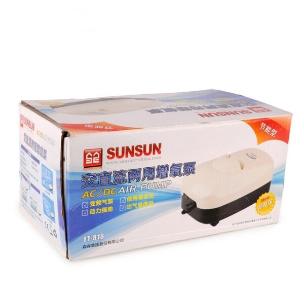 SUNSUN YT-818 AC/DC Airpump 20L/Min