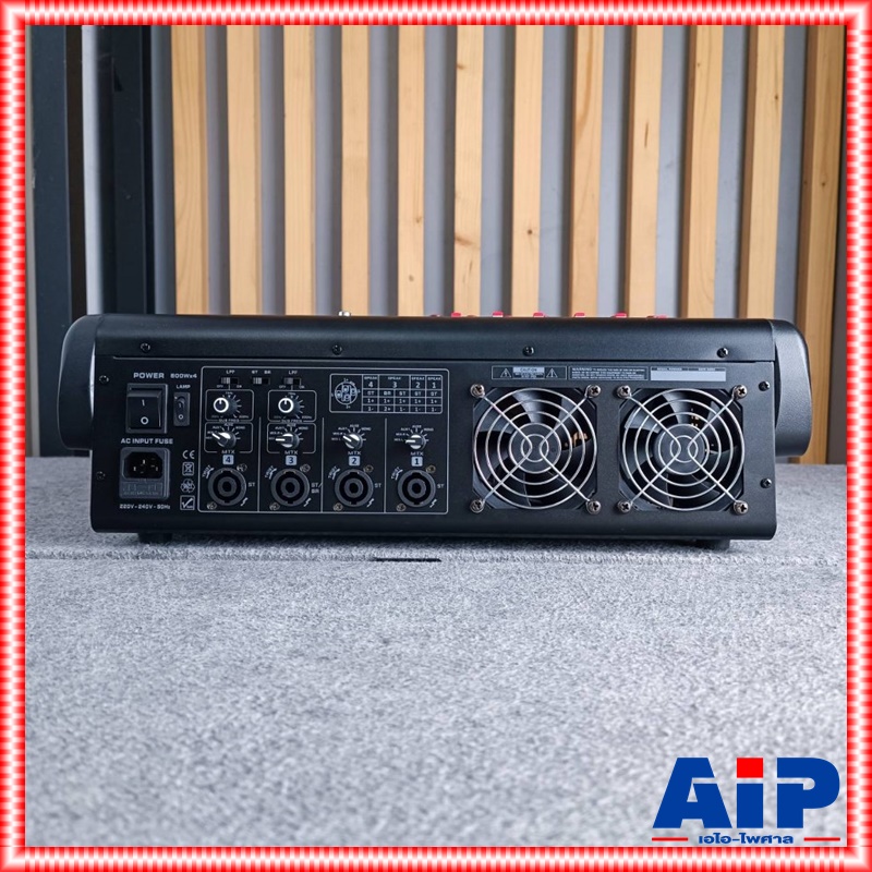 NTS TOP4-1080 POWERMIXER 4CH เอฟเฟคแท้ เพาเวอร์มิกเซอร์ มิกซ์NTS เครื่องเสียง เครื่องผสมสัญญาณเสียง เครื่องปรับแต่งเสียง MIX TOP4 1080 TOP41080 เอไอ-ไพศาล