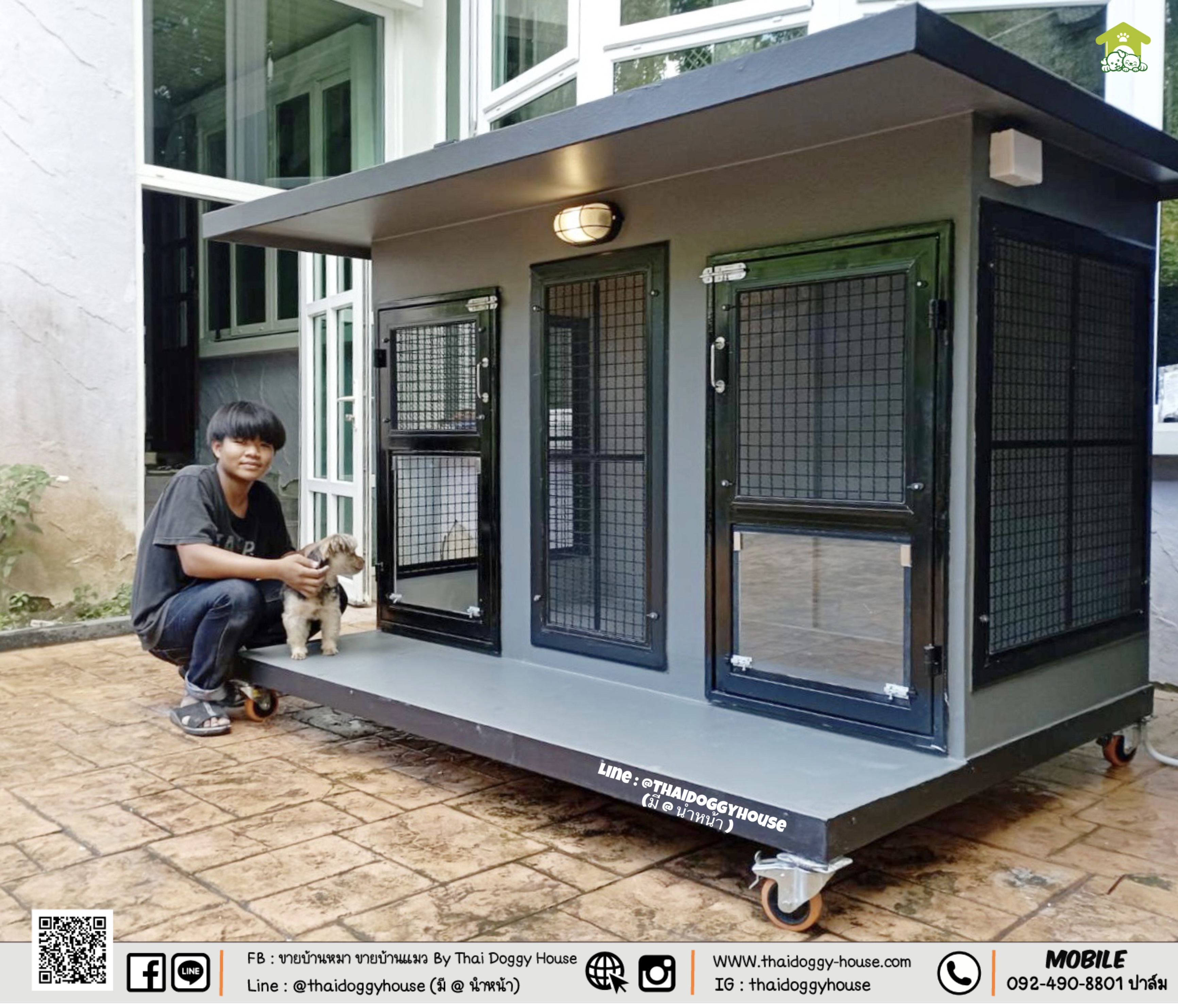 บ้านหมา บ้านแมว " 𝐁𝐎𝐗 𝐒𝐓𝐘𝐋𝐄 𝐁𝐘 𝐓𝐇𝐀𝐈 𝐃𝐎𝐆𝐆𝐘 𝐇𝐎𝐔𝐒𝐄 "