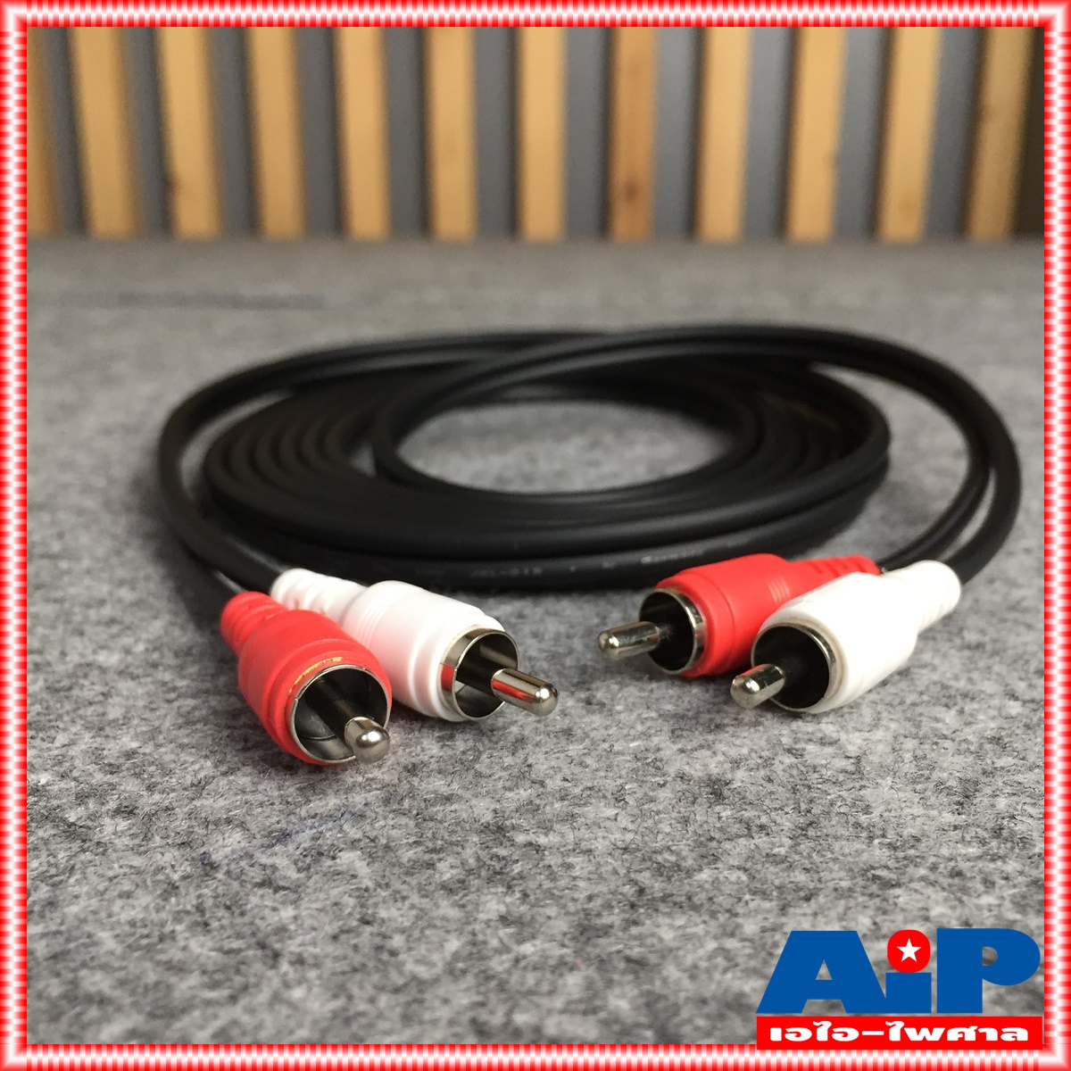 3เมตร DYNACOM RCA4หัว ตรง+ตรง สายสัญญาณ เสียง สาย RCA สายแจ็ค AV RCA 4 หัว แจ็คดอกบัว ไดน่าคอม เอไอ-ไพศาล