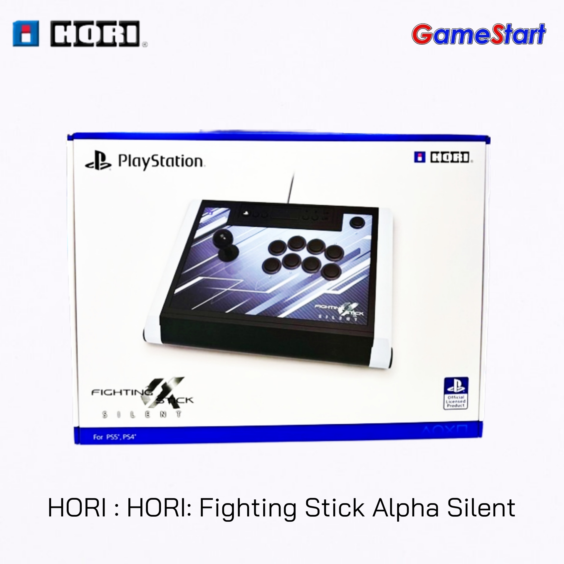 HORI : Fighting Stick Silent For Playstation