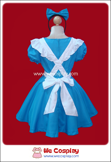 ชุดคลาสสิคอลิสเมดสีขาวฟ้า (Classic Alice Maid Costume)