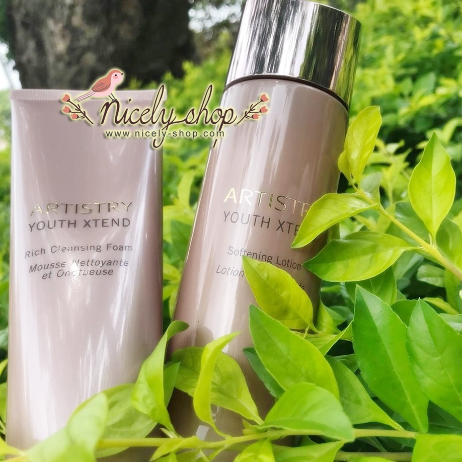 อาร์ทิสทรี ยูธ เอ็กซ์เทนด์ ริช เคล็นซิ่ง โฟมคู่กับอาร์ทิสทรี ยูธ เอ็กซ์เทนด์ ซอฟเท็นนิ่ง โลชั่น สุดคุ้มค่ะ