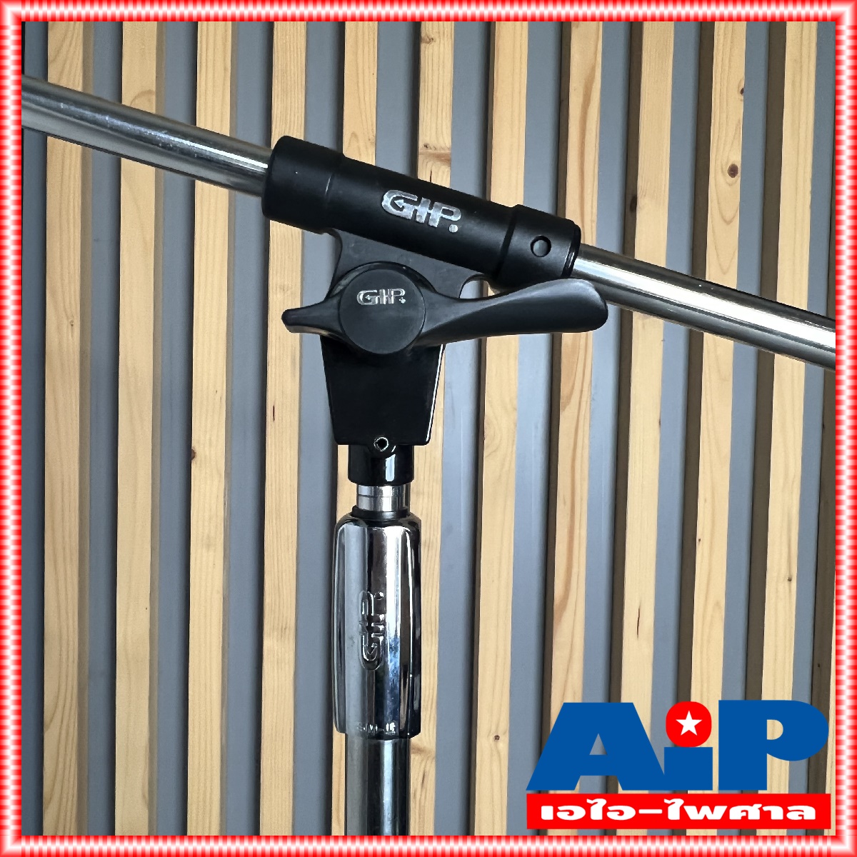 ขาตั้งไมค์ สแตนเลส 7 ชั่วโคตร GIP GMS-345 ขาตั้งไมค์โครโฟน ขาไมค์ตั้งพื้น ขาไมค์ บูม ขาตั้งไมโครโฟน GMS345 GMS 345 G I P เอไอ-ไพศาล