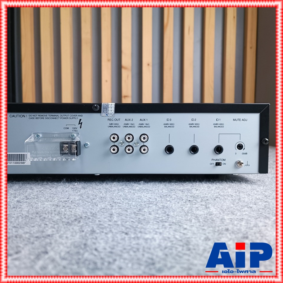 TOA A-2060D-AS แอมป์ เครื่องขยายเสียง A 2060D AS AMP amp แอมป์ แอมป์TOA เครื่องเสียง เอไอ-ไพศาล