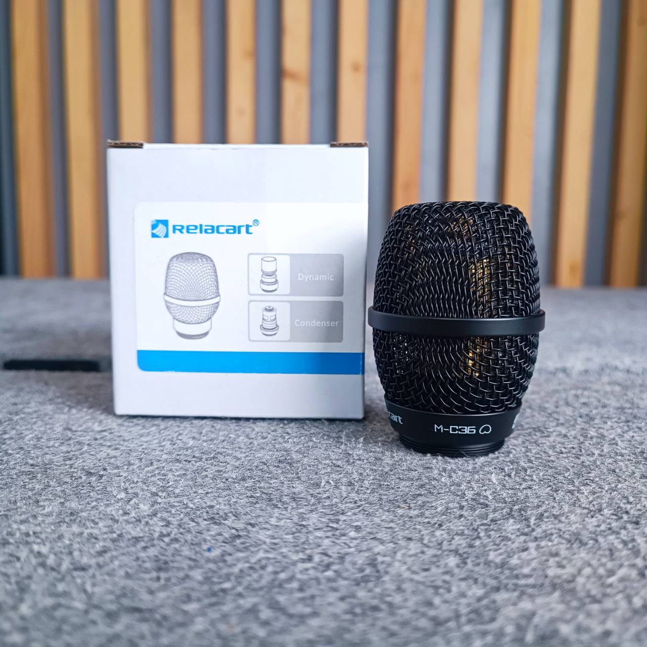 Relacart M-C36 หัวไมค์ Condenser หัวไมค์ลอย MC36 M C36 อะไหล่ไมค์ลอย เอไอ-ไพศาล
