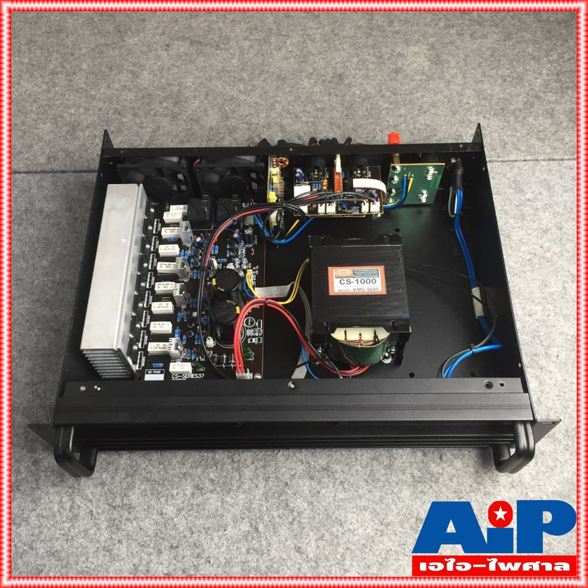 COMSON CS-1000 poweramp Output power 260W to 1,150W.RMS ระบบจ่ายไฟแบบหม้อแปลง CS1000 CS 1000 เอไอ-ไพศาล