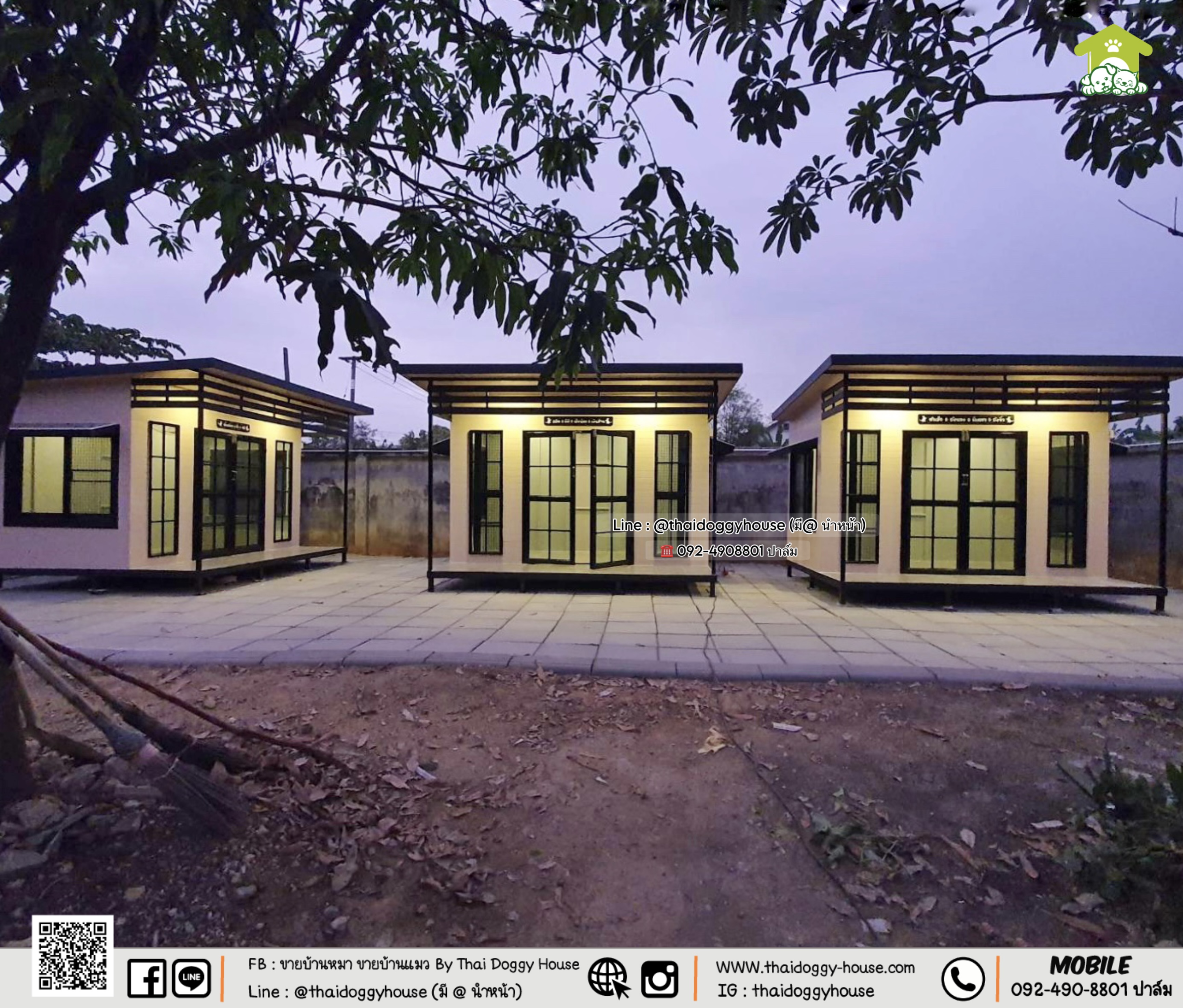 บ้านหมา บ้านแมว บ้านสัตว์เลี้ยง 𝐓𝐡𝐚𝐢 𝐝𝐨𝐠𝐠𝐲 𝐡𝐨𝐮𝐬𝐞 𝐌𝐨𝐝𝐞𝐫𝐧 𝐒𝐭𝐲𝐥e