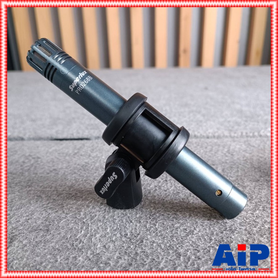 SUPERLUX PRO-268B ไมค์คอนเดนเซอร์ ไมค์ ไมโครโฟน Microphone ไมค์ใช้PANTOM MIC เอไอ-ไพศาล
