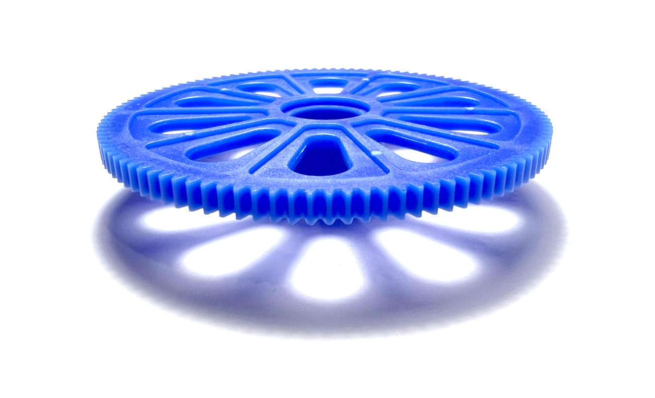 TL : 450 Autorotation Tail Drive Gear - สีฟ้า