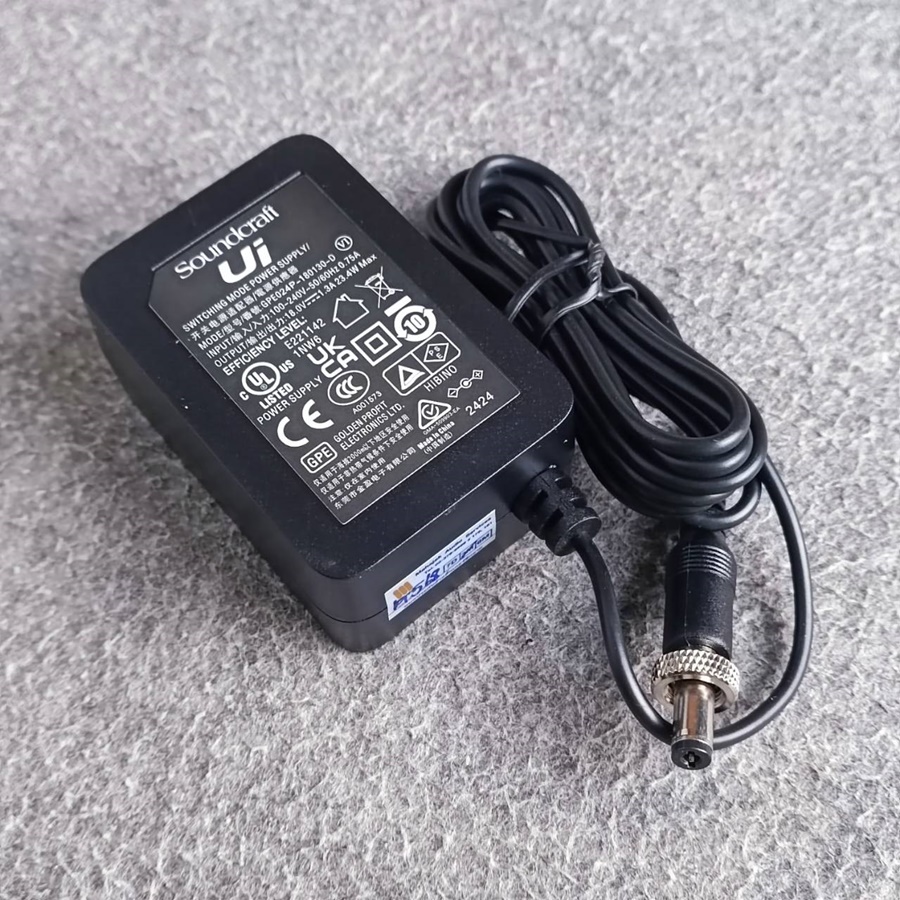 อแดปเตอร์ SOUNDCRAFT UI-12 ของแท้ ADAPTOR อะแดปเตอร์ มิกเซอร์ UI12 UI 12 หม้อแปลงไฟ เอไอ-ไพศาล